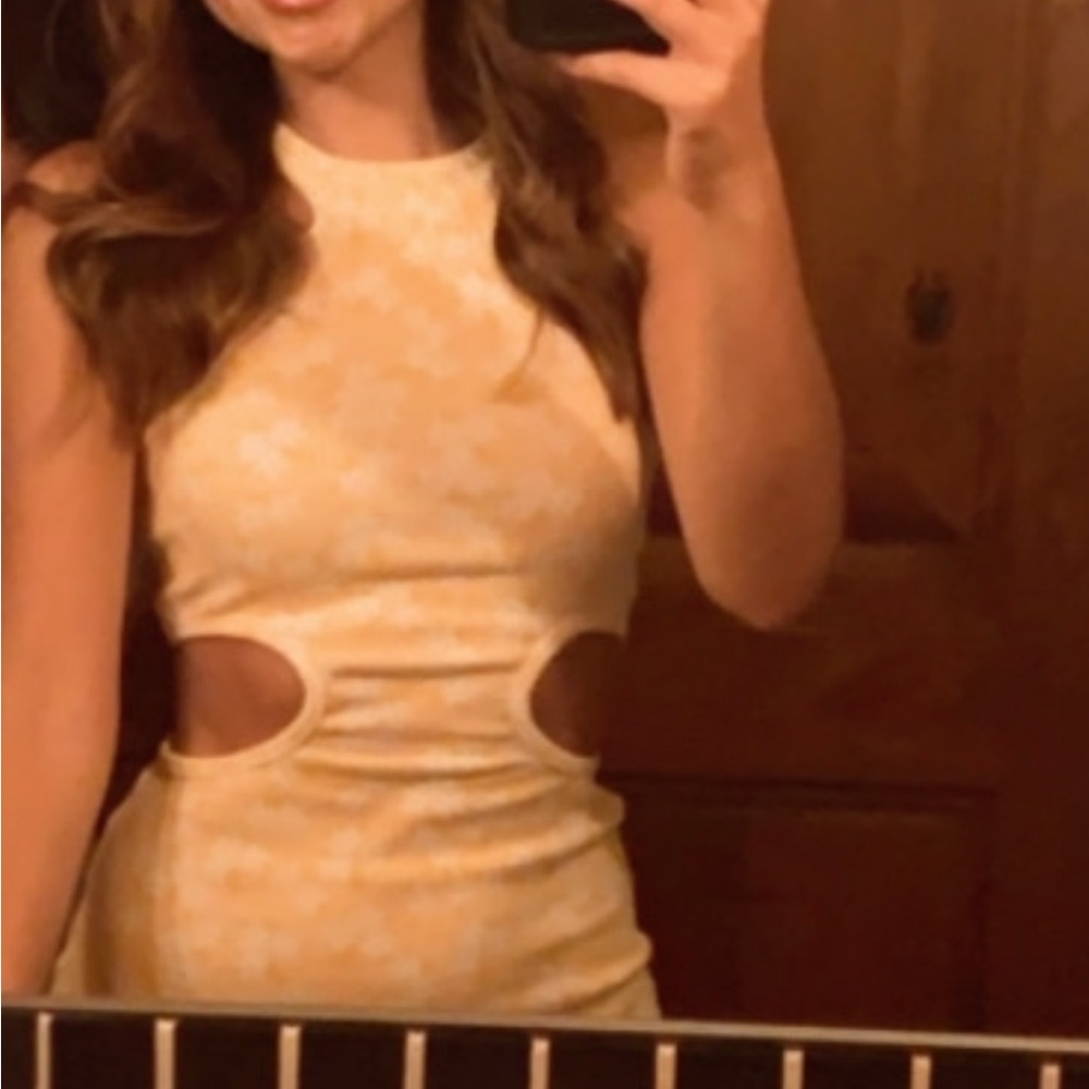 Sabo skirt cut out dress